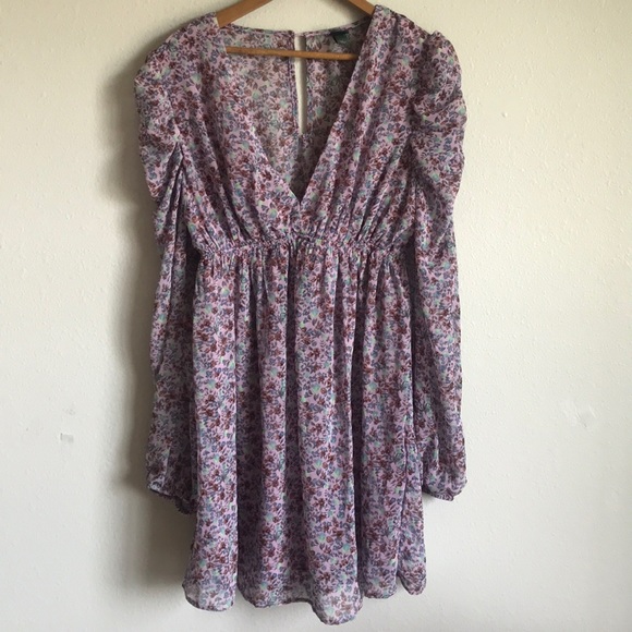 wild fable Dresses & Skirts - Wild fable lilac floral dress